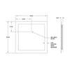 Cordova Celestino LED Bathroom Mirror Wiith Natural Surround Lighting