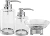 360ml, 210ml Liquid Soap Dispensers, and Round Soap Dish