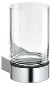 Keuco Plan Series Crystal Tumbler Holder, 3 Finishes