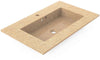 Woodio Unit80 Drop-In Integreated Sink / Vanity Top