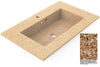 Woodio Unit80 Drop-In Integreated Sink / Vanity Top