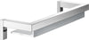 Keuco Edition 90 Square Shower Shelf, Optional Squeegee