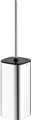 Keuco Edition Actis Wall-Mount Toilet Brush Set, Polished Chrome or Matte Black