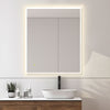 Altair Aurora Frameless Anti-Fog Dimmable LED Vanity Mirror, 3 Sizes